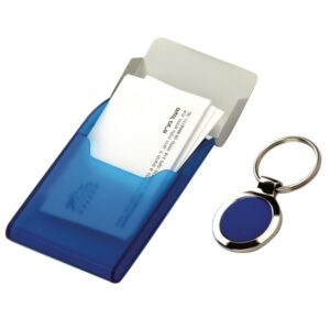 סט מחזיק מפתחות וארנק לכרטיסי ביקור